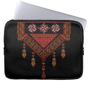 Palästinensische Tatreez Embroidery   Palestine Ar Laptopschutzhülle