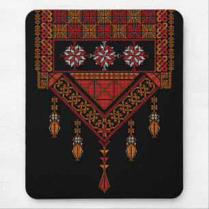 Palästinensische Tatreez Stickerei Kunst Mousepad