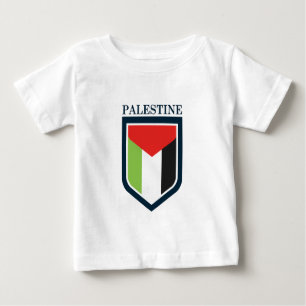 Palästinensische und palästinensische Flagge Baby T-shirt