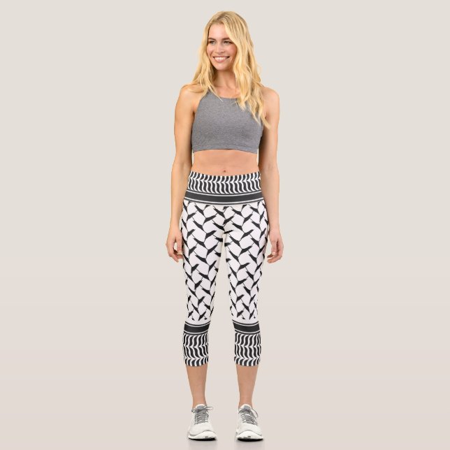 palästinensischer Bürger Capri Leggings (Vorderseite)