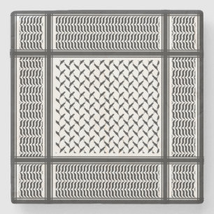 palästinensischer Bürger Steinuntersetzer