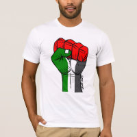 Palästinensischer Faust-T - Shirt Carlos Latuffs