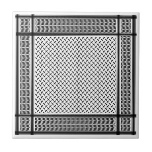 Palästinensischer Kuffiya schwarz-weiß Fliese