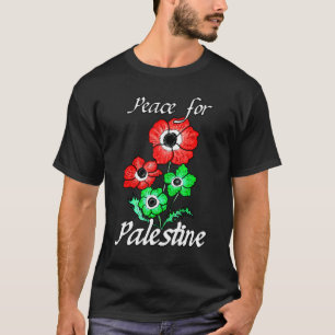 Palästinensischer Mohnfrieden für den palästinensi T-Shirt