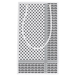 Palästinensischer Schwarz-Weiß-Keffiyeh Kleine Geschenktüte