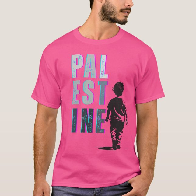 PALÄSTINENSISCHER T - Shirt - Code Pink Shirt (Vorderseite)