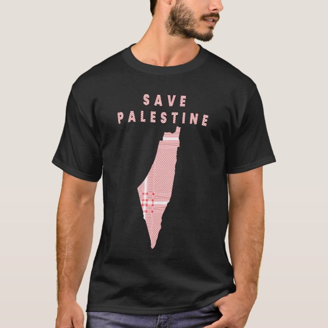 Palästinensischer T - Shirt - palästinensischer T  (Vorderseite)