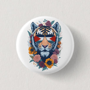 Palästinensischer Tiger - Palästina-FLAG Button
