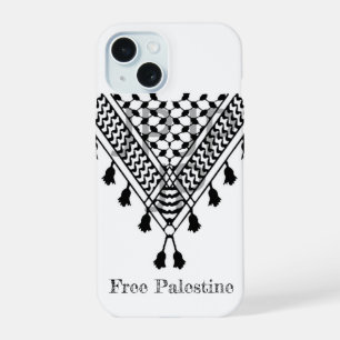 Palästinensisches Keffiyeh-Muster iPhone 15 Hülle