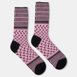 Palästinensisches Keffiyeh Palästina Karte Socken