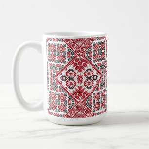 Palästinensisches Stickereimuster 2 Kaffeetasse