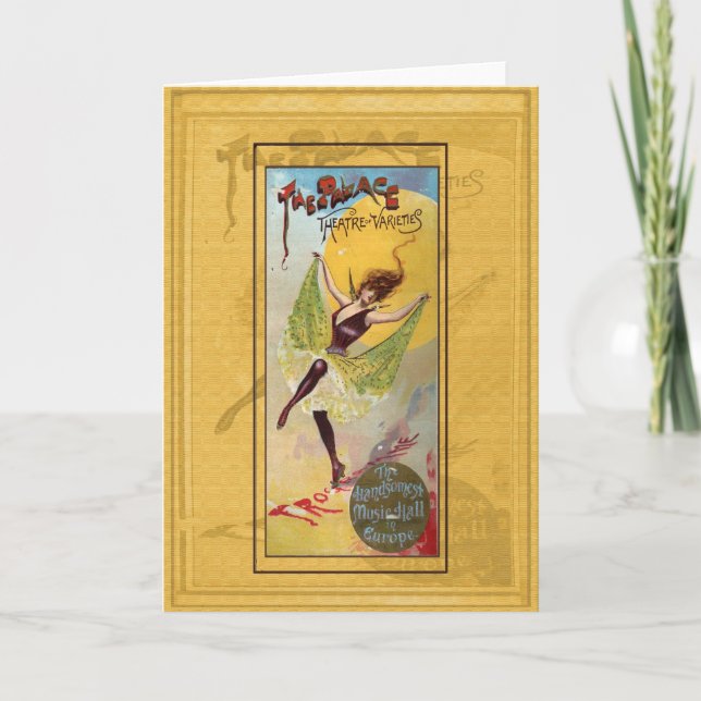 Palasttheater Karte (Vorderseite)