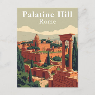 Palatin, Rom, Italien Vintage-Kunst Postkarte