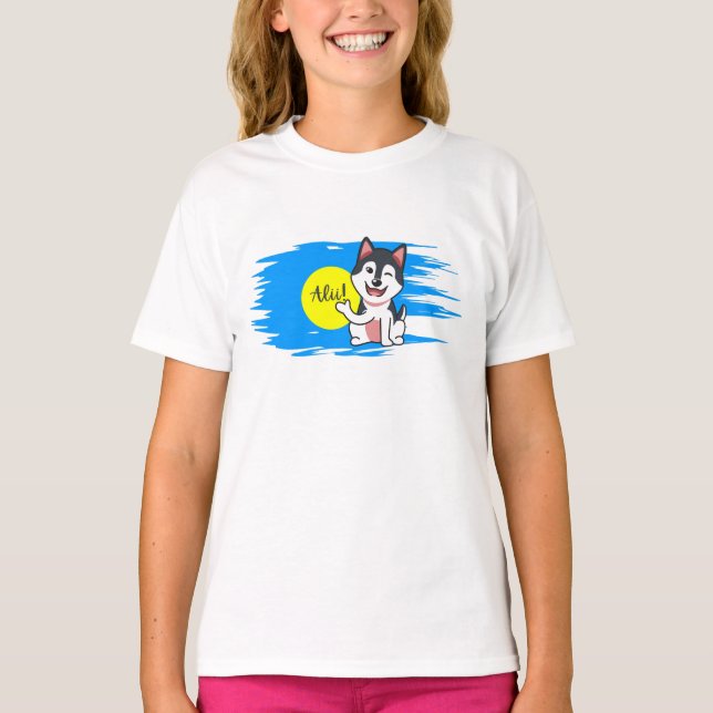 Palau Alii! (Hallo!) Kinder T - Shirt (Vorderseite)