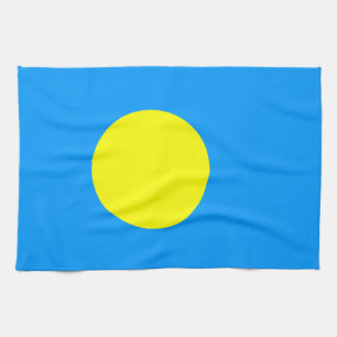 Palau Flag Geschirrtuch