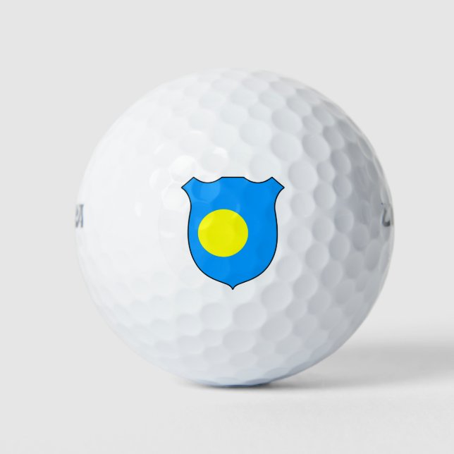 Palau Flag Grand Patriotic Golfball (Vorderseite)