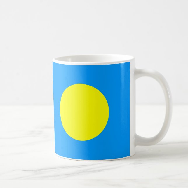 Palau Flag Keramik Kaffee Tasse (Rechts)