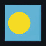 Palau Flag Magnet<br><div class="desc">Anpassbare World Flag Produkte - Bitte fühlen Sie sich frei,  Ihren eigenen Text hinzuzufügen.</div>