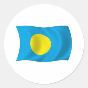 Palau Flag Sticker