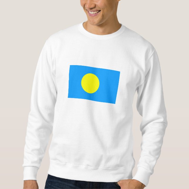 Palau Flag Sweatshirt (Vorderseite)