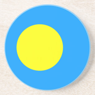 Palau-Flagge Getränkeuntersetzer