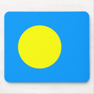 Palau-Flagge Mousepad