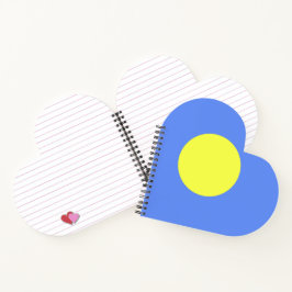 Palau-Flagge Notizbuch