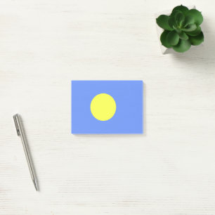 Palau-Flagge Post-it Klebezettel