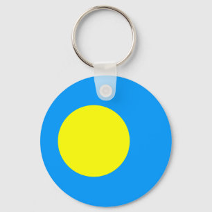 Palau-Flagge Schlüsselanhänger