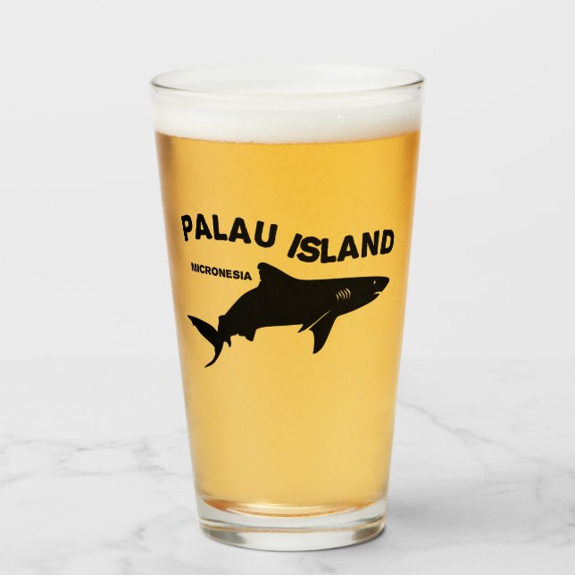 Palau Island - Mikronesien Shark Diving Glas (Vorne (Gefüllt))