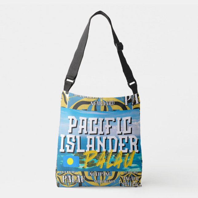 Palau Palauan Bag Tragetaschen Mit Langen Trägern (Vorderseite)