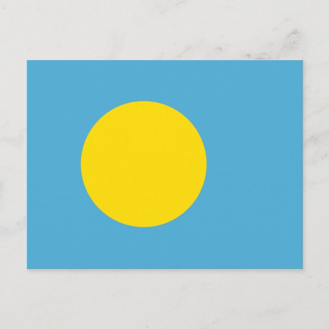 Palau Postkarte (Vorderseite)