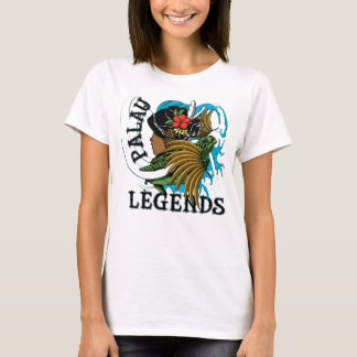 Palauschildkröte-u. -gras-Rock-Legende T-Shirt