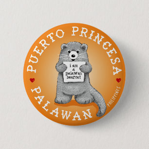 Palawan-Binturong Button