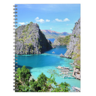 Palawan Lagoon, Philippinen Notizblock