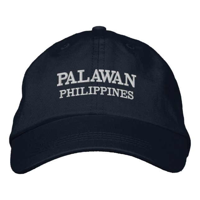 Palawan Philiippines Baseball Hat Bestickte Baseballkappe (Vorderseite)