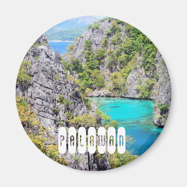 Palawan Philippinen Magnet (Vorne)