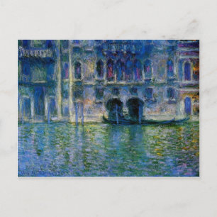 Palazzo da Mula von Claude Monet Postkarte