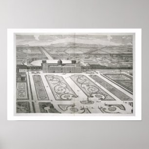 Palazzo di Caserta, from 'Dichiarazione dei Disegn Poster