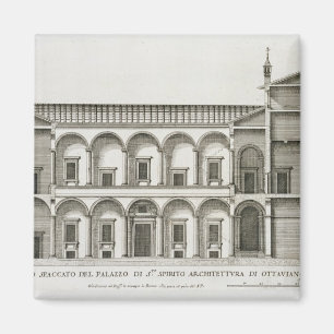 Palazzo di Santo Spirito, von "Palazzi Di Rom", Magnet