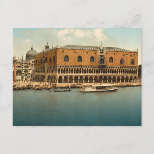 Palazzo Doge I, Venedig, Italien Postkarte