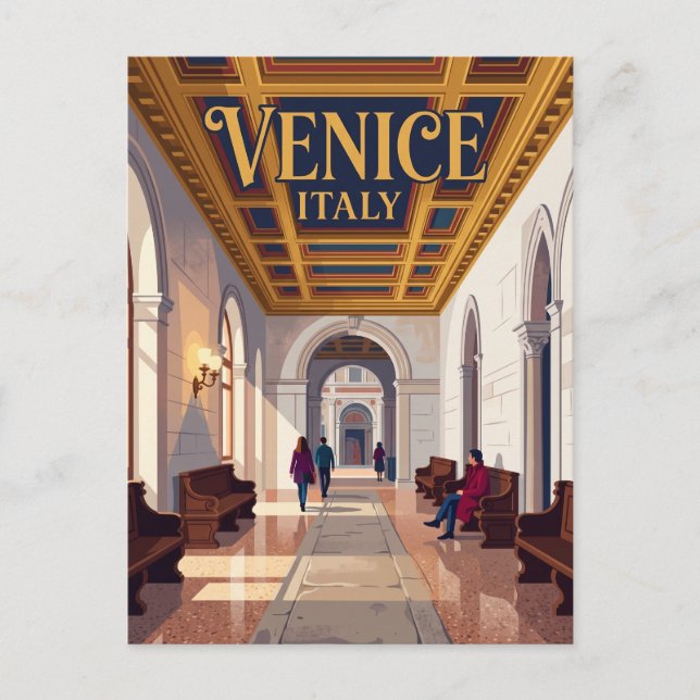 Palazzo Ducale Italien Postkarte (Vorderseite)