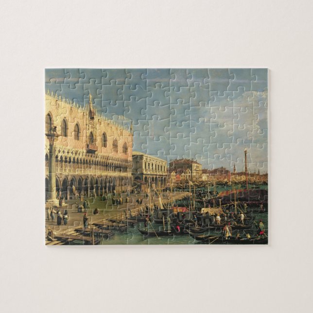 Palazzo Ducale und das Riva degli Schiavoni, Venic Puzzle (Horizontal)