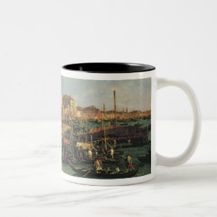Palazzo Ducale und das Riva degli Schiavoni, Venic Zweifarbige Tasse