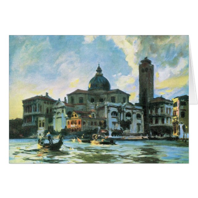 Palazzo Labia, Venedig von John Singer Sargent (Vorderseite (Horizontal))