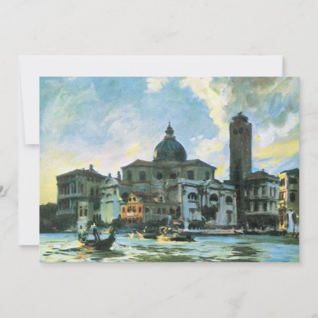 Palazzo Labia, Venedig von John Singer Sargent (Vorderseite)