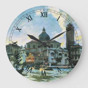 Palazzo Labia, Venedig von John Singer Sargent Große Wanduhr