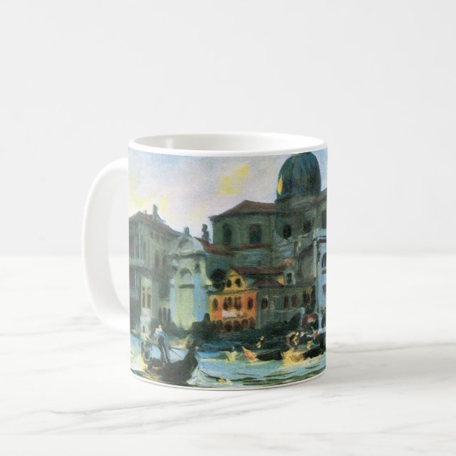Palazzo Labia, Venedig von John Singer Sargent Kaffeetasse (Vorderseite Links)