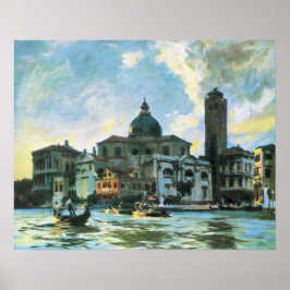 Palazzo Labia, Venedig von John Singer Sargent Poster