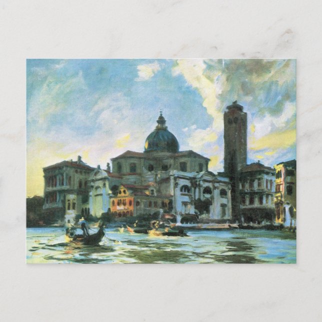 Palazzo Labia, Venedig von John Singer Sargent Postkarte (Vorderseite)
